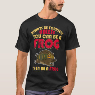 Camiseta Biólogo sapos Brinca Humor Dizendo Amphibi