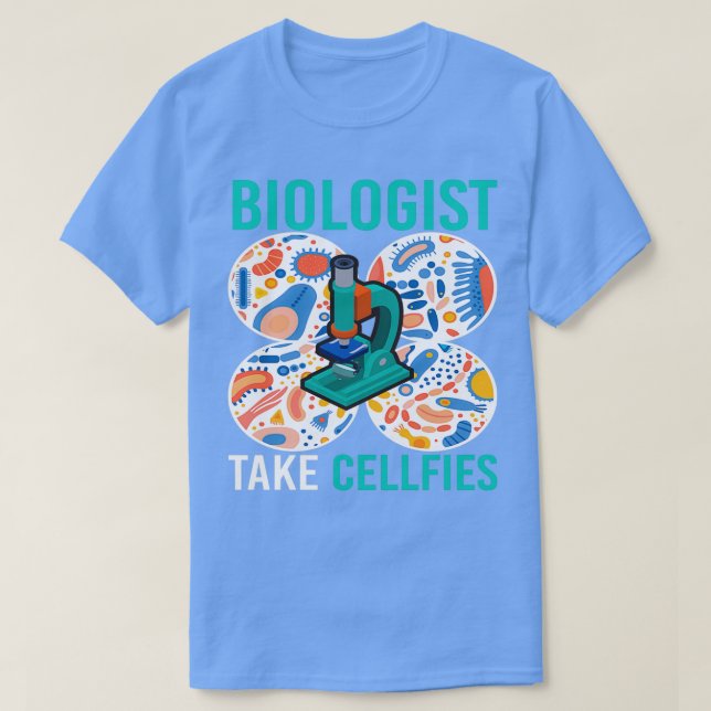 Camiseta Biólogo Toma Microbiologia Cellfy (Frente do Design)