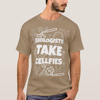 Camiseta Biólogos Pegam Celificações Engraçadas Presente em