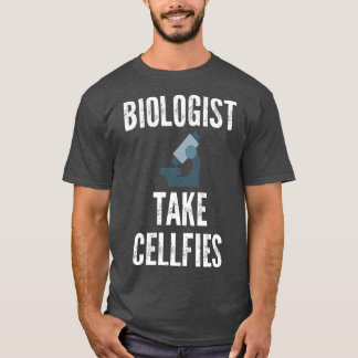 Camiseta Biólogos tiram células 4
