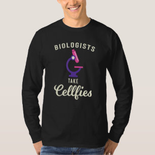 Camiseta Biólogos Usam Celifes Para Nerd De Ciências E Chá