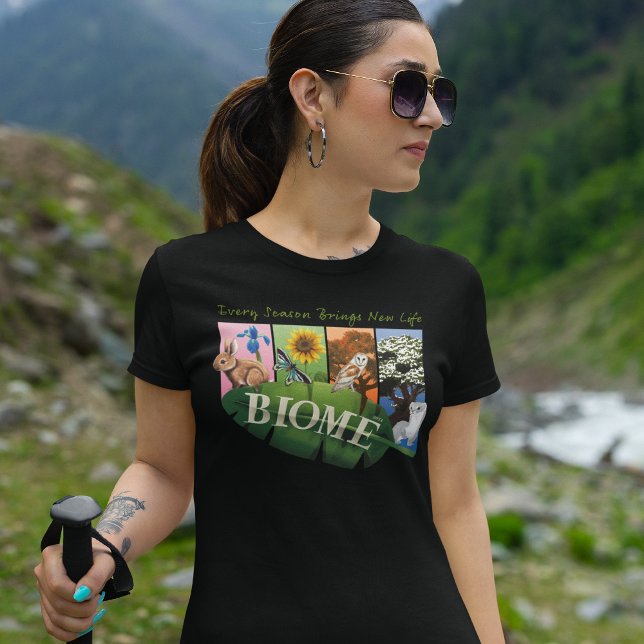 Camiseta Biome Seasons Womens Shirt (Criador carregado)