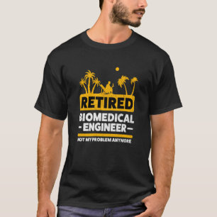 Camiseta Biomedicina aposentada com manutenção de engenhari