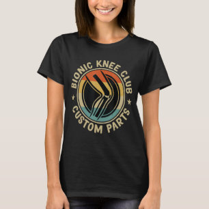 Camiseta Bionic Knee Club Personalizado Peças Ossos do Joel