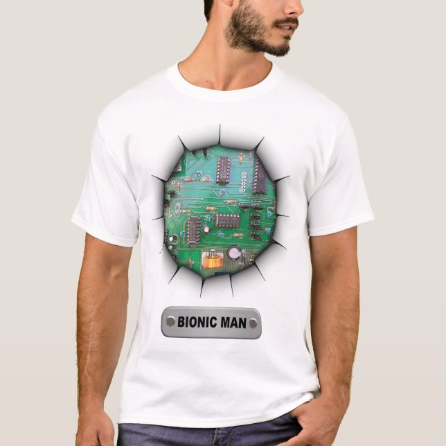Camiseta bionic man t-shirt (Frente)