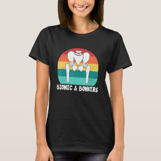 Camiseta Biónico e Louco Cirurgia de Substituição de Quad