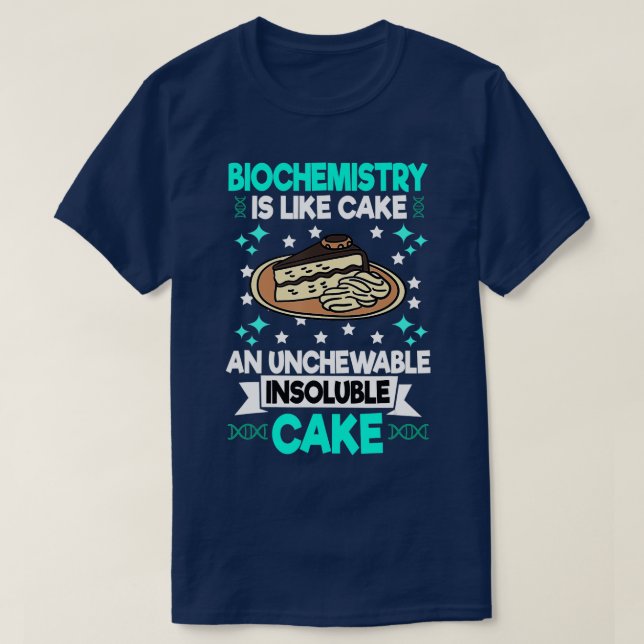 Camiseta Bioquímica Molecular E Biologia Celular Bioche (Frente do Design)