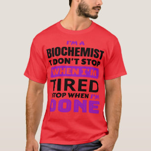 Camiseta Bioquímico Engraçado Diz Que Sou Um Cargo Bioquími