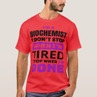 Camiseta Bioquímico Engraçado Diz Que Sou Um Cargo Bioquími