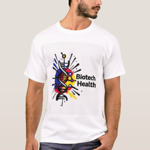 Camiseta Biotech Health DNA