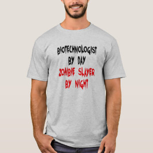 Camiseta Biotecnólogo Zombie Piada