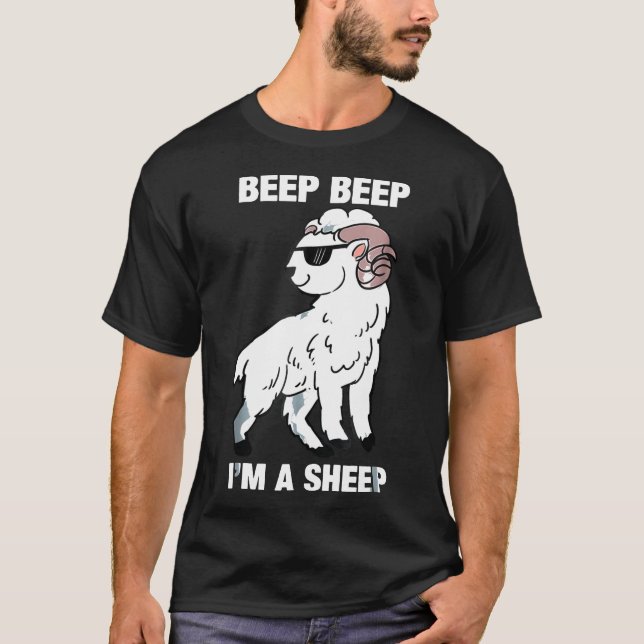 Camiseta Bipe bipe sou um animal engraçado (Frente)