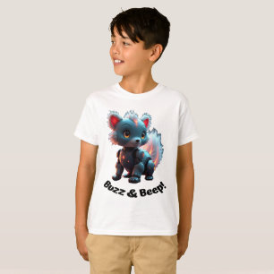 Camiseta Bipe e bipe! Skunk Robótico