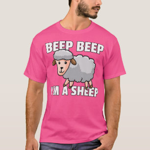 Camiseta Bipe, Sou Uma Ovelha Para Um Aquecedor De Lamas