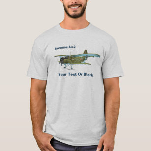 Camiseta Biplano de Antonov An-2 do soviete