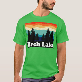 Camiseta Birch Lake Alaska Retro