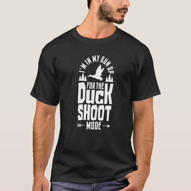Camiseta Bird And Waterfowl Hunter For Duck Hunting   (Frente)