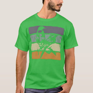 Camiseta Bird Art Flock Budget Birdwatcher Parrot Sparrow f