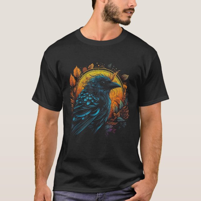 Camiseta Bird Artwork  Bird Motif Animal Bird 7 (Frente)