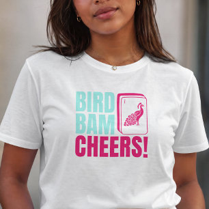Camiseta Bird Bam Cheers Festa Mahjong