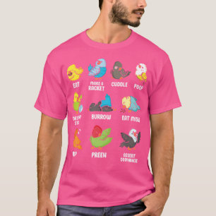 Camiseta Bird Bird Assistindo Zookeeper Birder Budget Engra