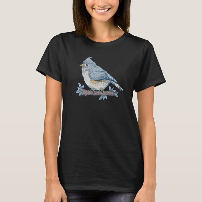 Camiseta Bird Bird Watching Bird Watcher Birder Blue Jay Fl (Frente)