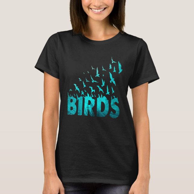 Camiseta Bird Birdwatcher Mama Bird Parrot Birder (Frente)