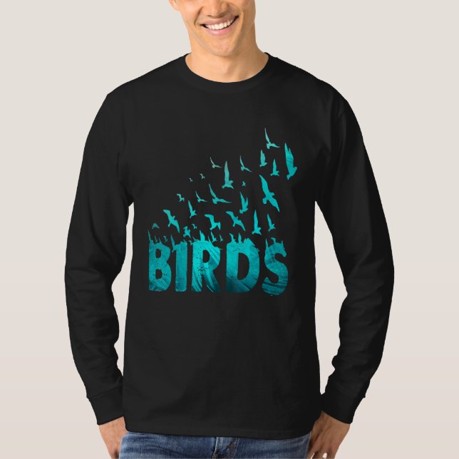 Camiseta Bird Birdwatcher Mama Bird Parrot Birder (Frente)