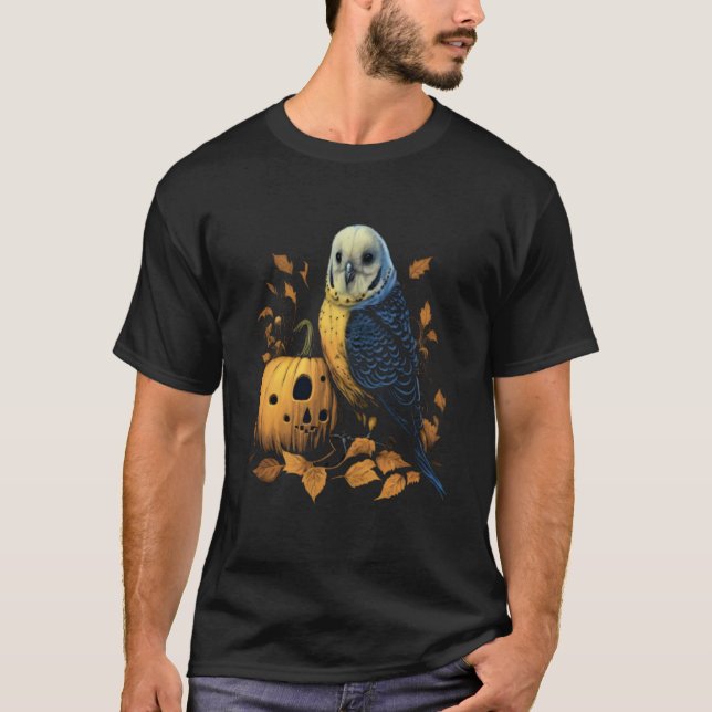 Camiseta Bird Bugerigar Parakeet do Bugerigar do Ortopete d (Frente)