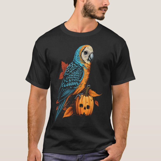 Camiseta Bird Bugerigar Parakeet do Bugerigar do Ortopete d (Frente)