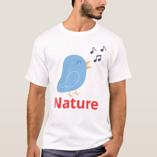 Camiseta Bird Design: Elegant and Unique Avian Art