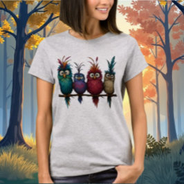 Camiseta Bird É A Palavra Ladras T-Shirt