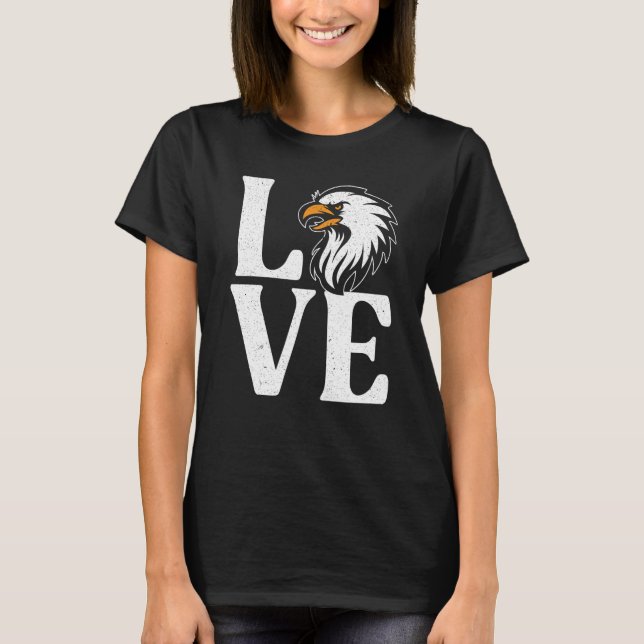 Camiseta Bird Flying Animal Ornithology Eagle Whisperer (Frente)