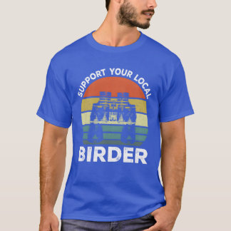 Camiseta Bird Lovers Ornithologista Birdwatch Aniversário