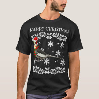 Camiseta Bird Merry Christmas Ornament Cockatiel