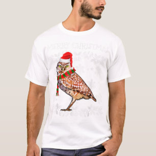 Camiseta Bird Merry Christmas Ornawing