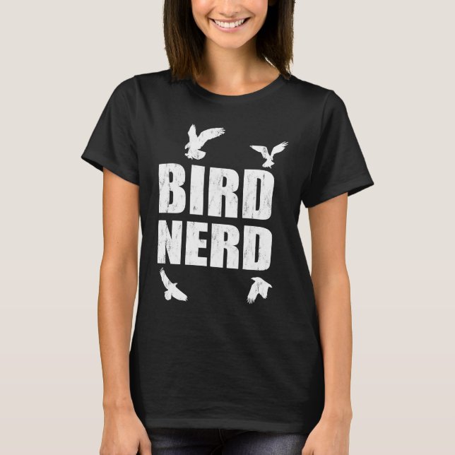 Camiseta Bird Nerd Ornithologist Bird Customer (Frente)
