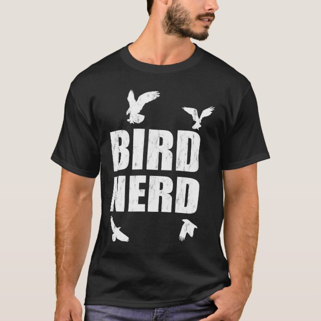 Camiseta Bird Nerd Ornithologist Bird Customer (Frente)