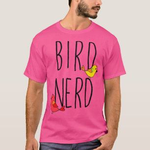Camiseta Bird Observando bruxos de Nerd de pássaros