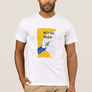 Camiseta bird of hope/blue bill