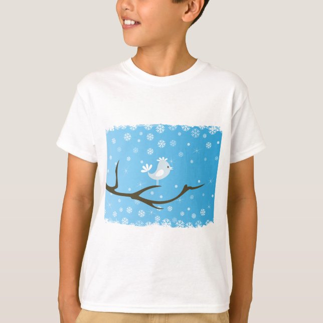 Camiseta Bird on a tree (Frente)