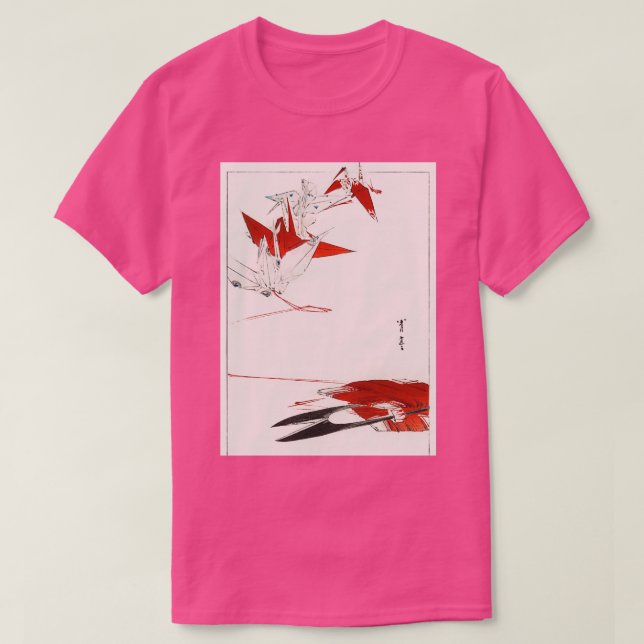 Camiseta Bird Origami 5 (Frente do Design)