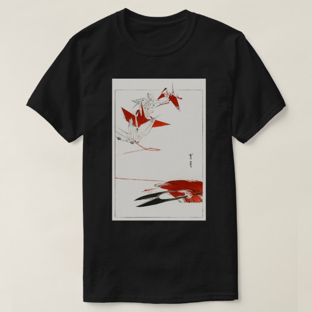 Camiseta Bird Origami 9 (Frente do Design)