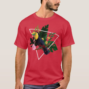 Camiseta Bird Summer Retro Toucan