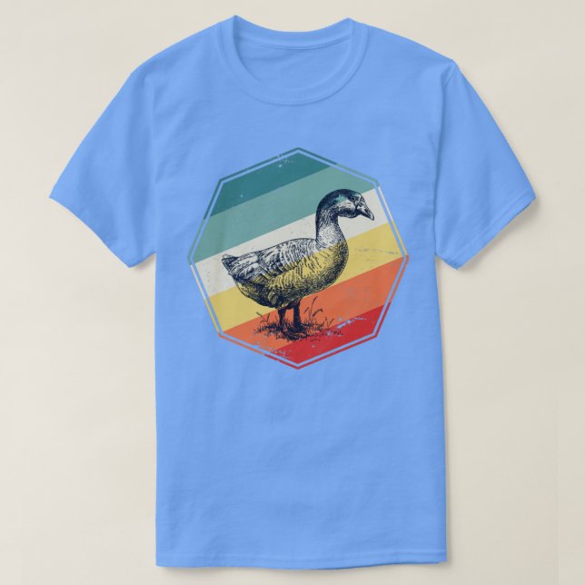 Camiseta Bird Vintage Goose Geese (Frente do Design)