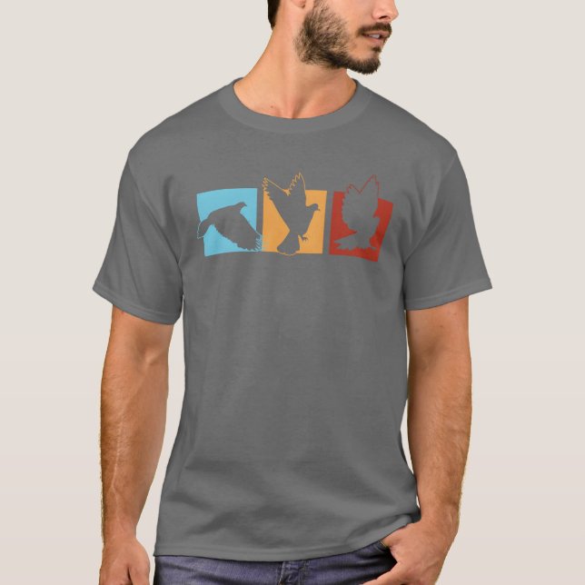 Camiseta Bird Watando a fami do ornitólogo Bird Lover (Frente)