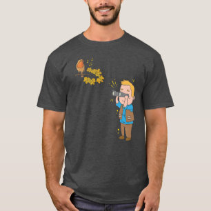 Camiseta Bird Watando Ornithologistwitcher Presente de pres