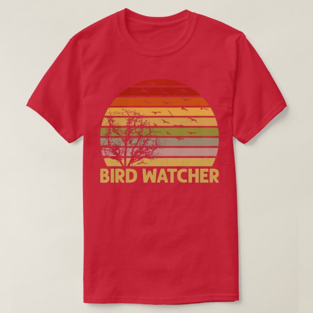 Camiseta Bird Watcher Birdwatch Whisperer (Frente do Design)