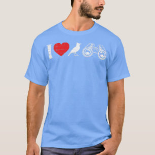 Camiseta Bird Watcher I Love Bird Watting