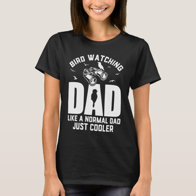 Camiseta Bird Watching Dad Birding Funny Bird Lover Men (Frente)